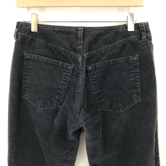 VTG A&F 27x32 low rise corduroy bootcut jeans Y2K 0545 made in USA charcoal gray - Picture 5 of 11